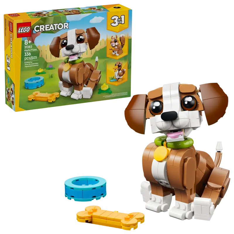 Lego 31382 Creator Cute Animals Playful Puppy Dog