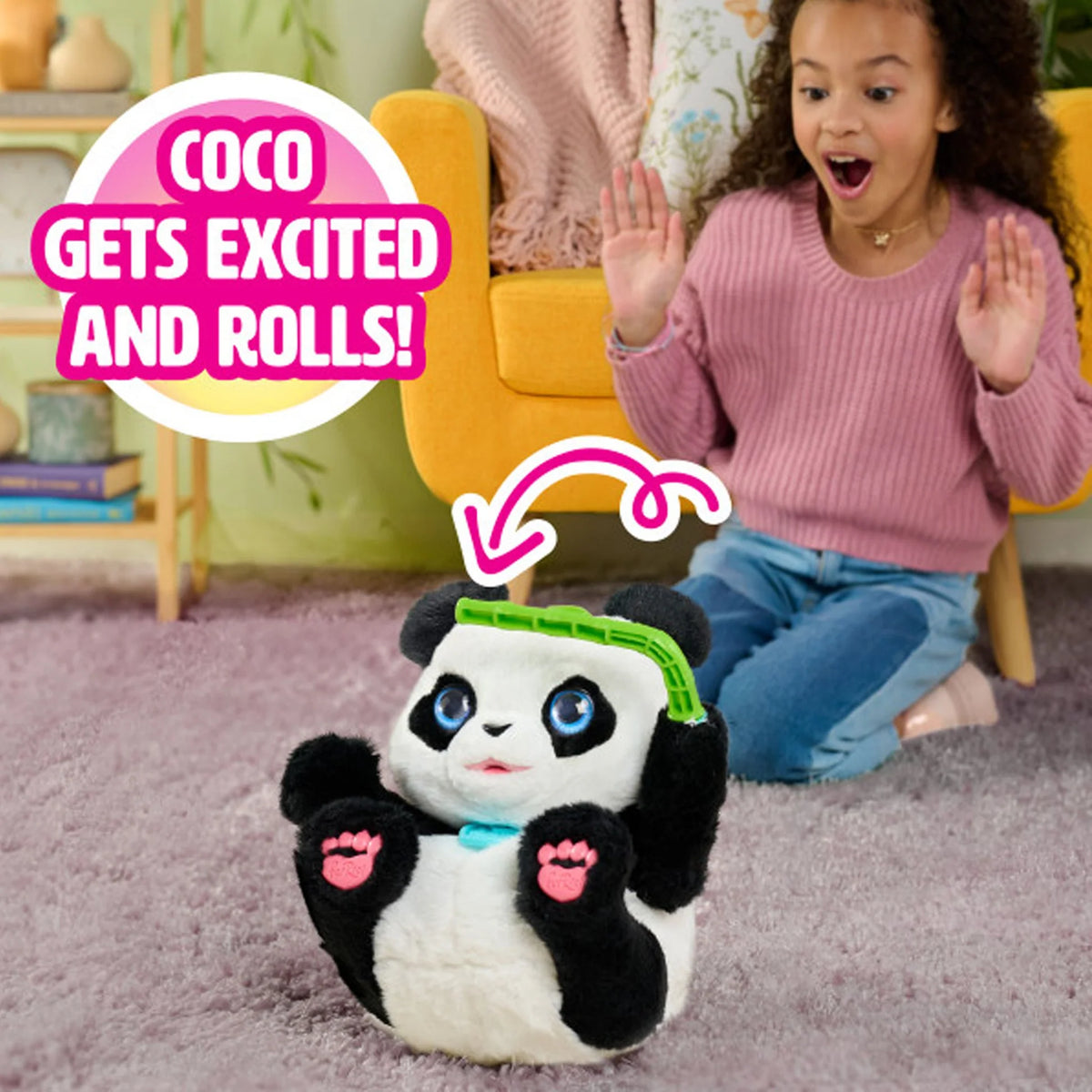 Fur Real COCO the Tumbling Panda