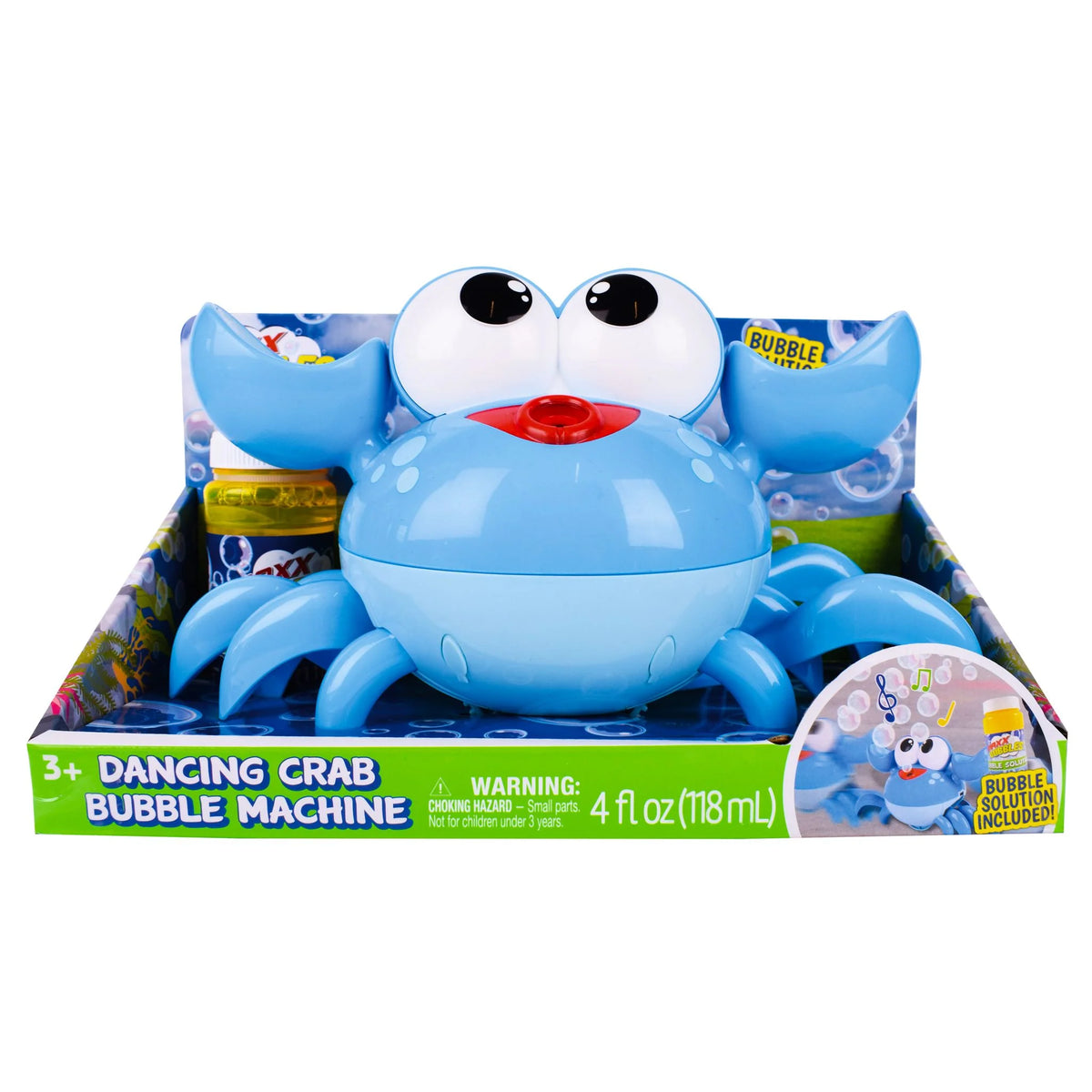 Maxx Bubbles Dancing Crab Bubble Machine req 3 x AAA batteries