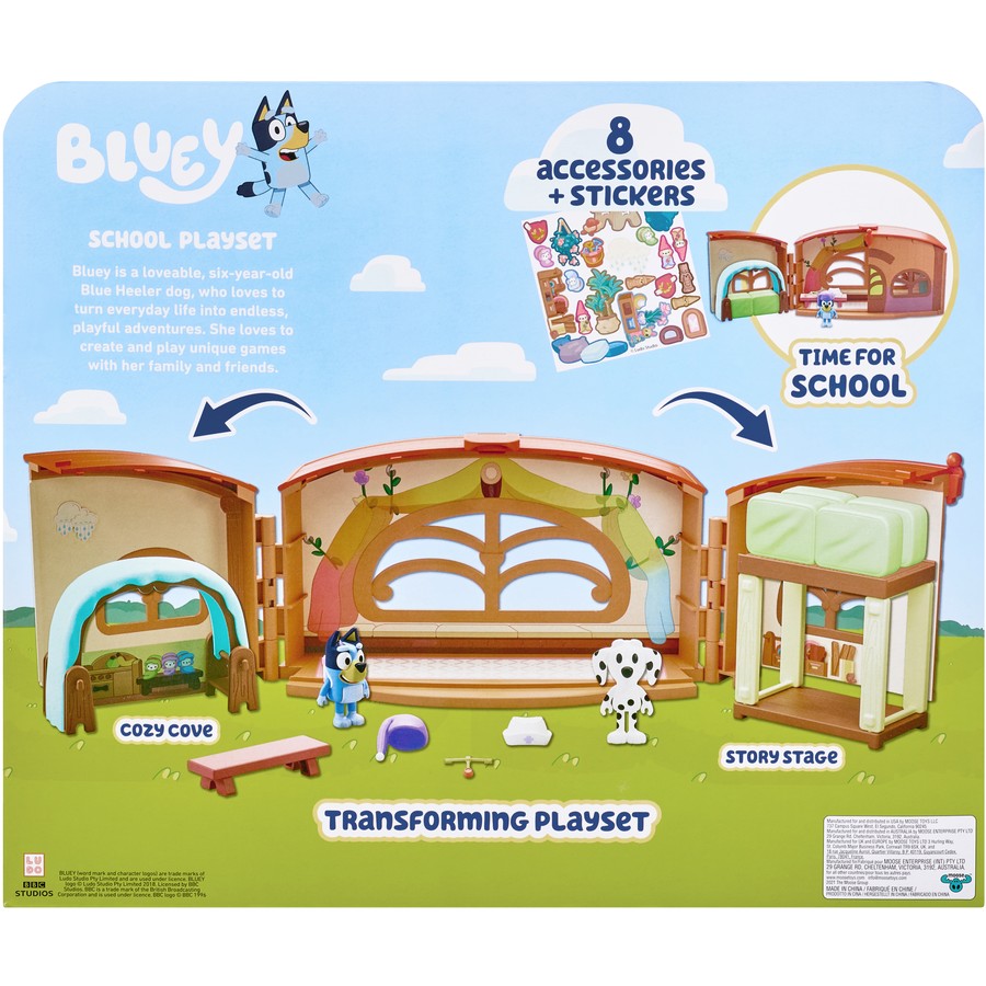 Bluey S7 Calypso's School Playset