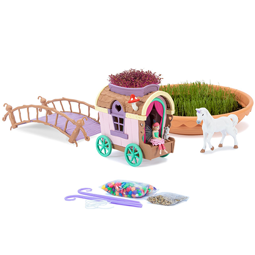 My Fairy Garden Unicorn Garden and Caravan