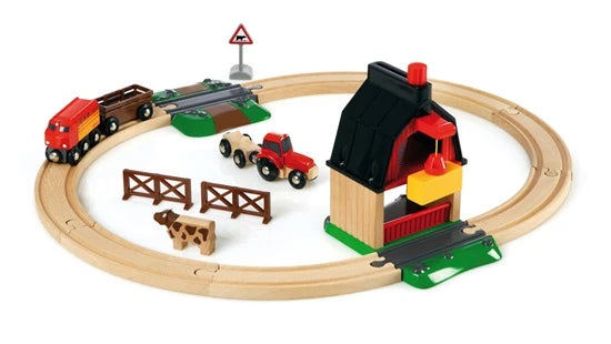 BRIO 33719 Farm Railway Set