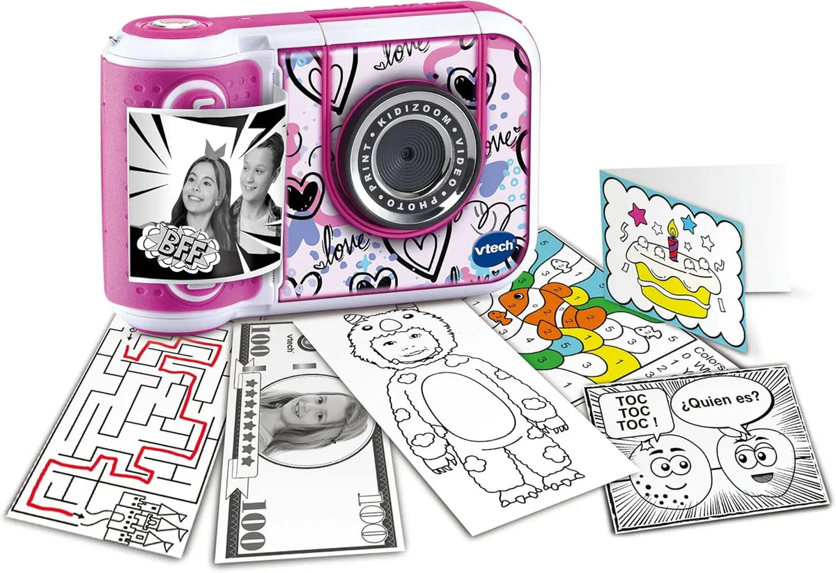 Vtech Kidizoom Print Cam Mega-Bundle Pink