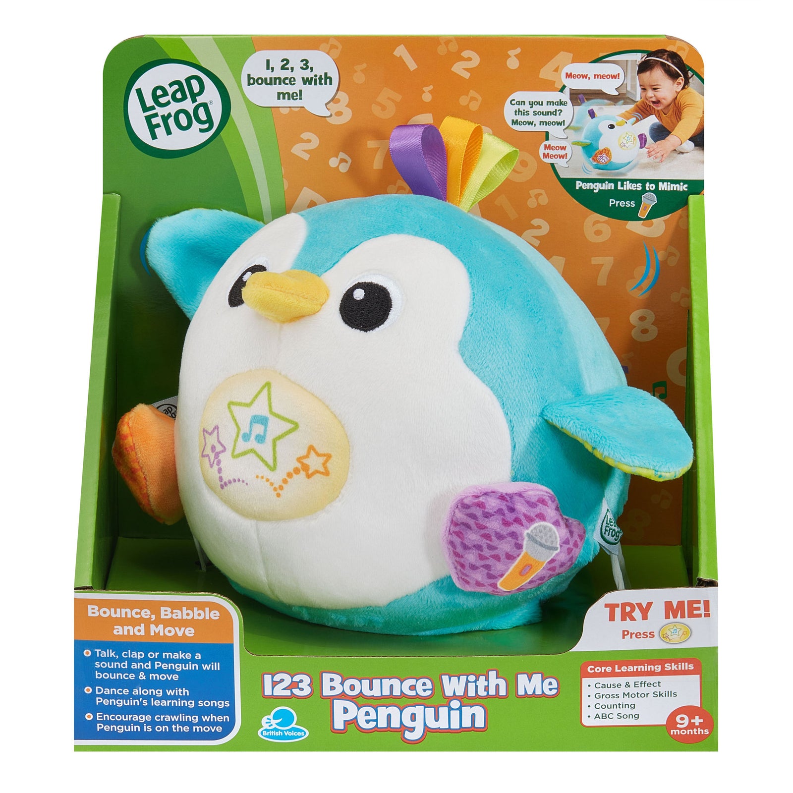 Leap Frog 123 Bounce With Me Penguin