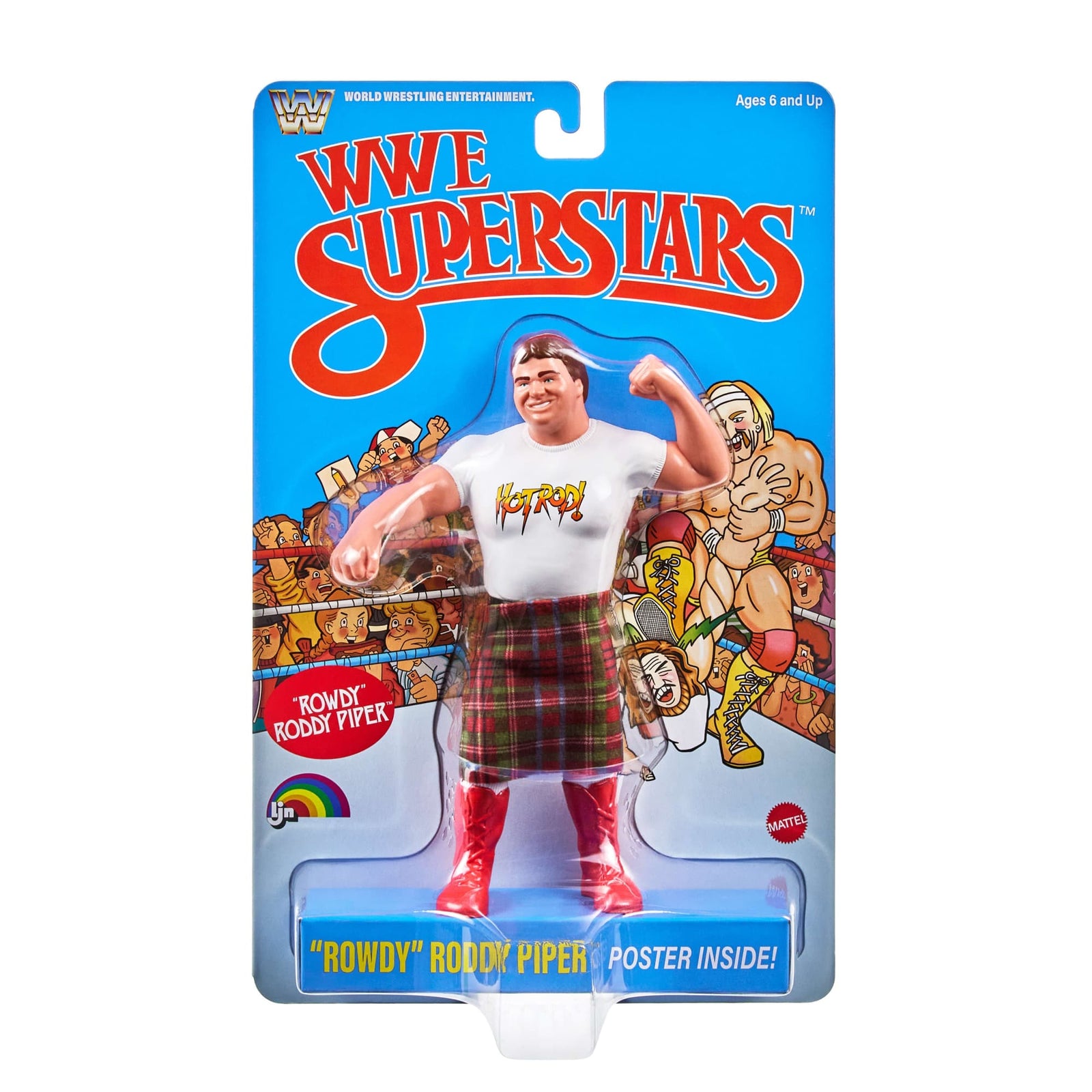 WWE Superstars Figure - "Rowdy" Roddy Piper