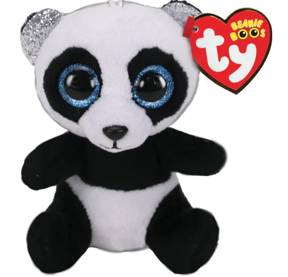 TY Beanie Boo Panda BAMBOO Clip On