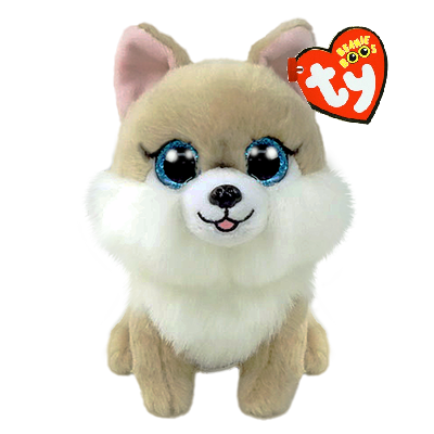 TY Beanie Boo Regular Honeycomb Tan Dog