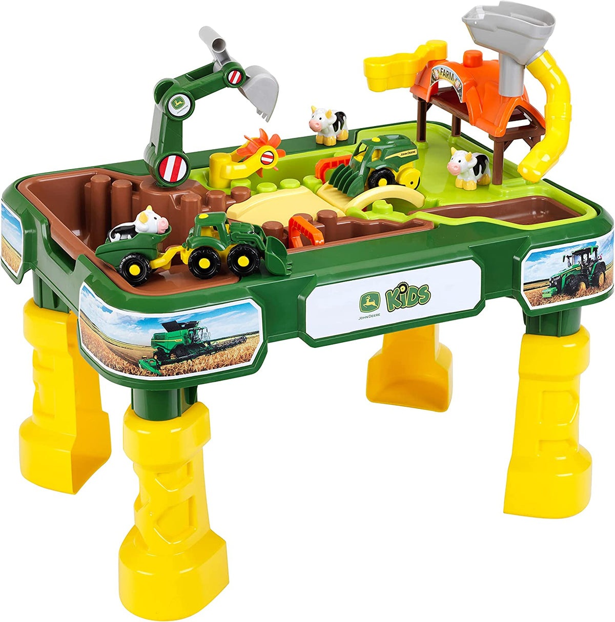 John Deere Farm Sand &amp; Water Play Table 2 in 1