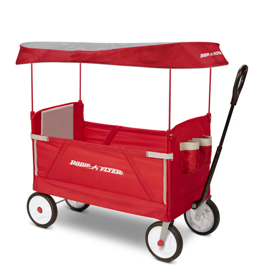 Radio Flyer EZ Fold Wagon w/Canopy