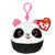 TY Squishy Beanies Panda BAMBOO Clip On