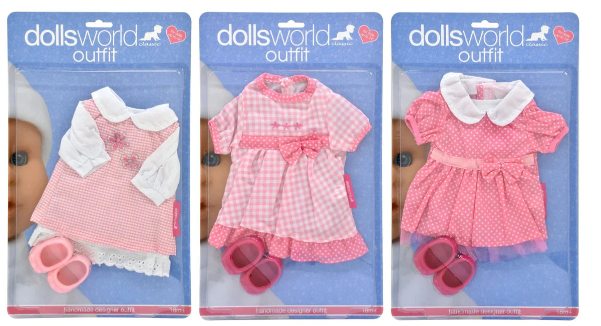 Dolls World Boutique Outfit & Shoes Assorted