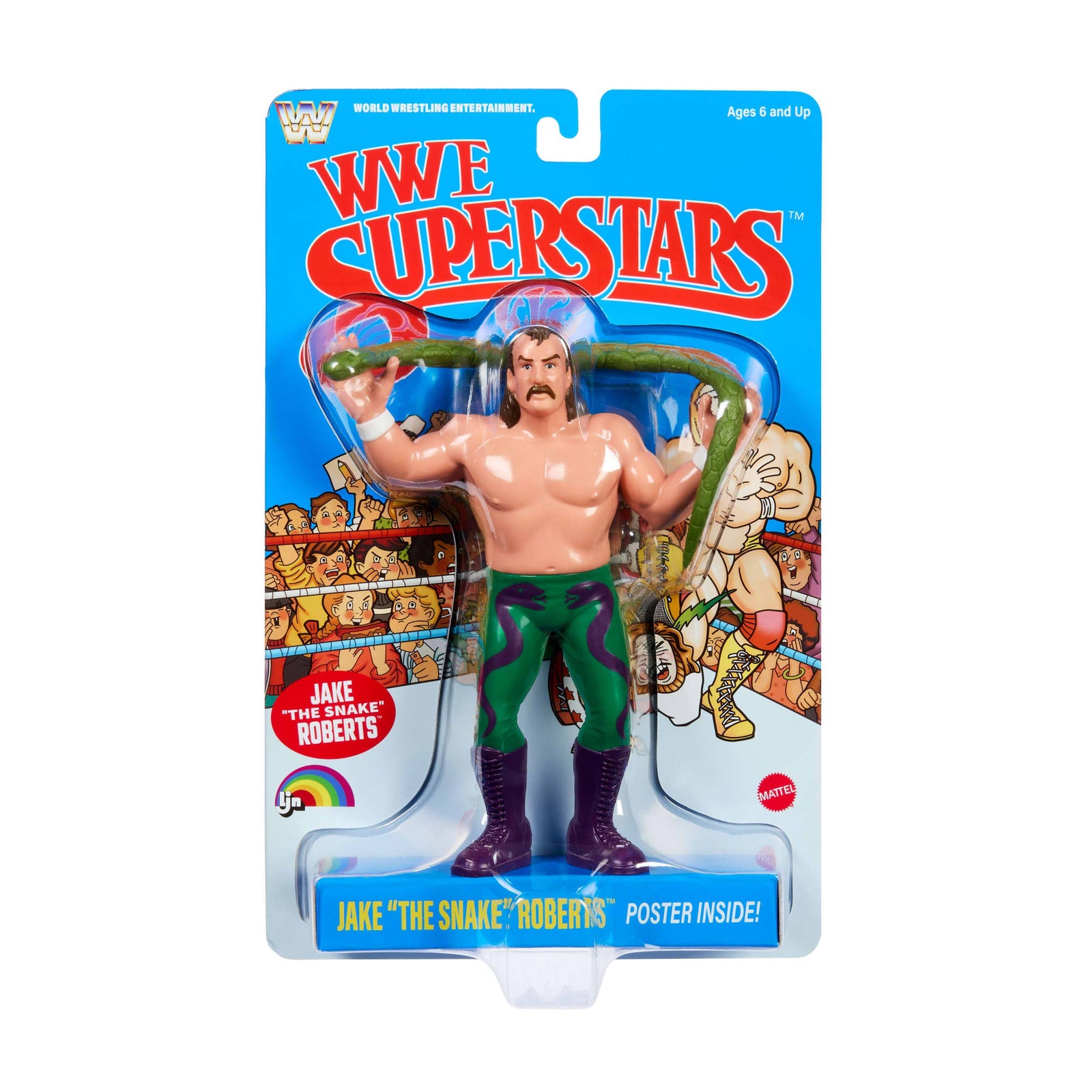 WWE Superstars Figure - Jake " The Snake " Roberts