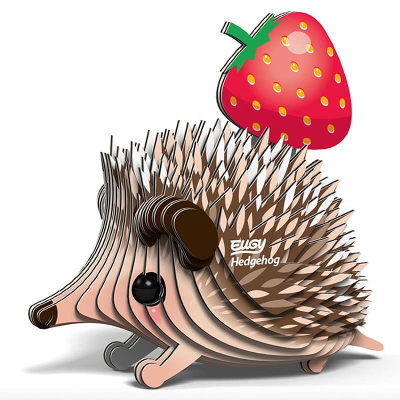 Eugy Cardboard Model Kit Hedgehog