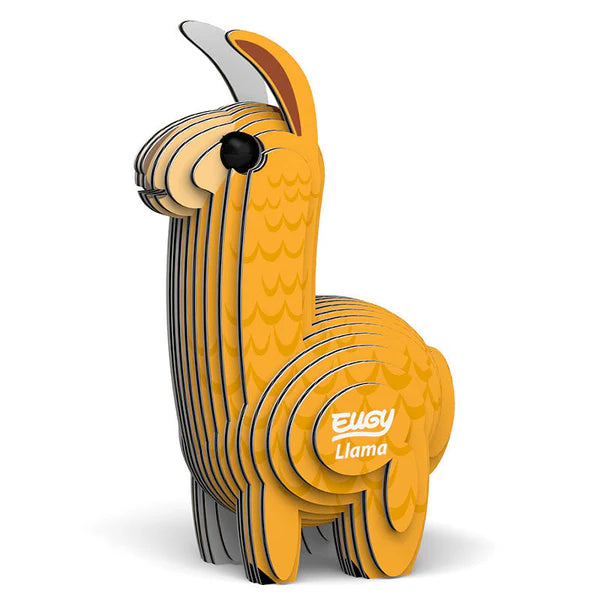 Eugy Cardboard Model Kit Llama