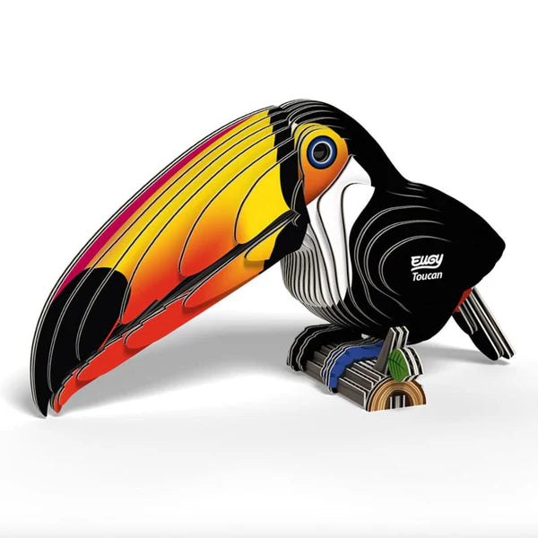 Eugy Cardboard Model Kit Toucan