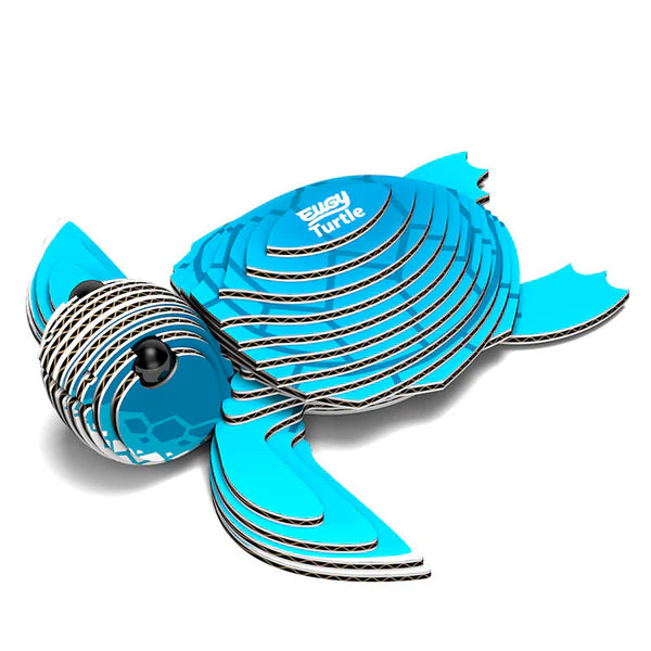 Eugy Cardboard Model Kit Turtle