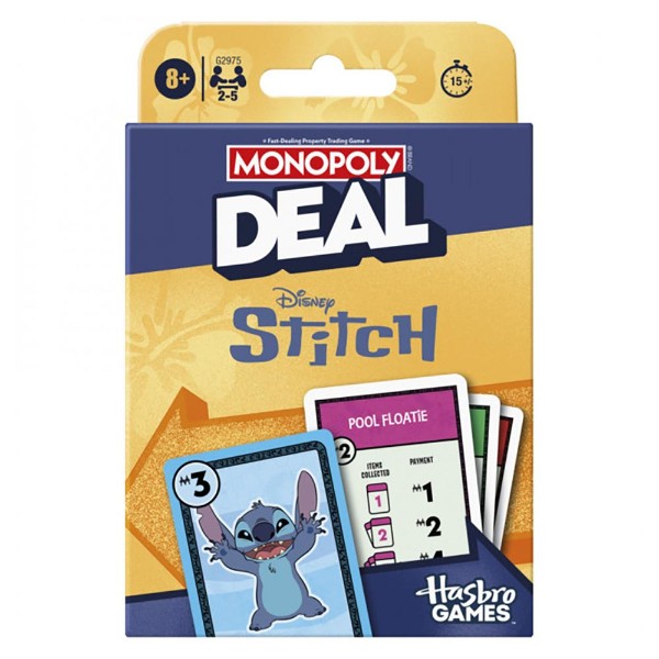 Monopoly Deal Disney Stitch