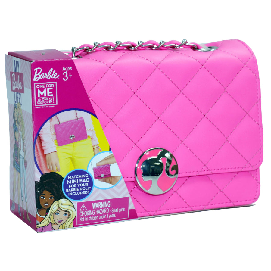 Barbie Pink Quilted Handbag