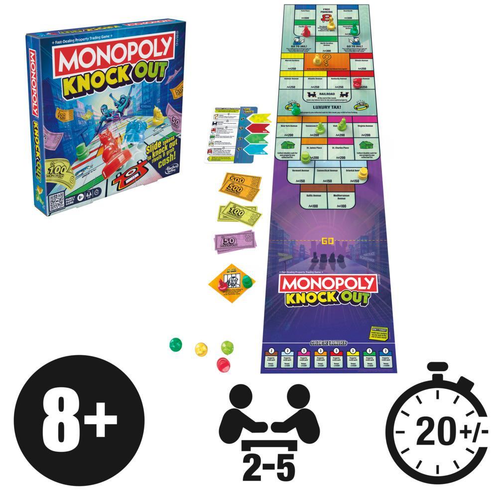 Monopoly Knock Out Game