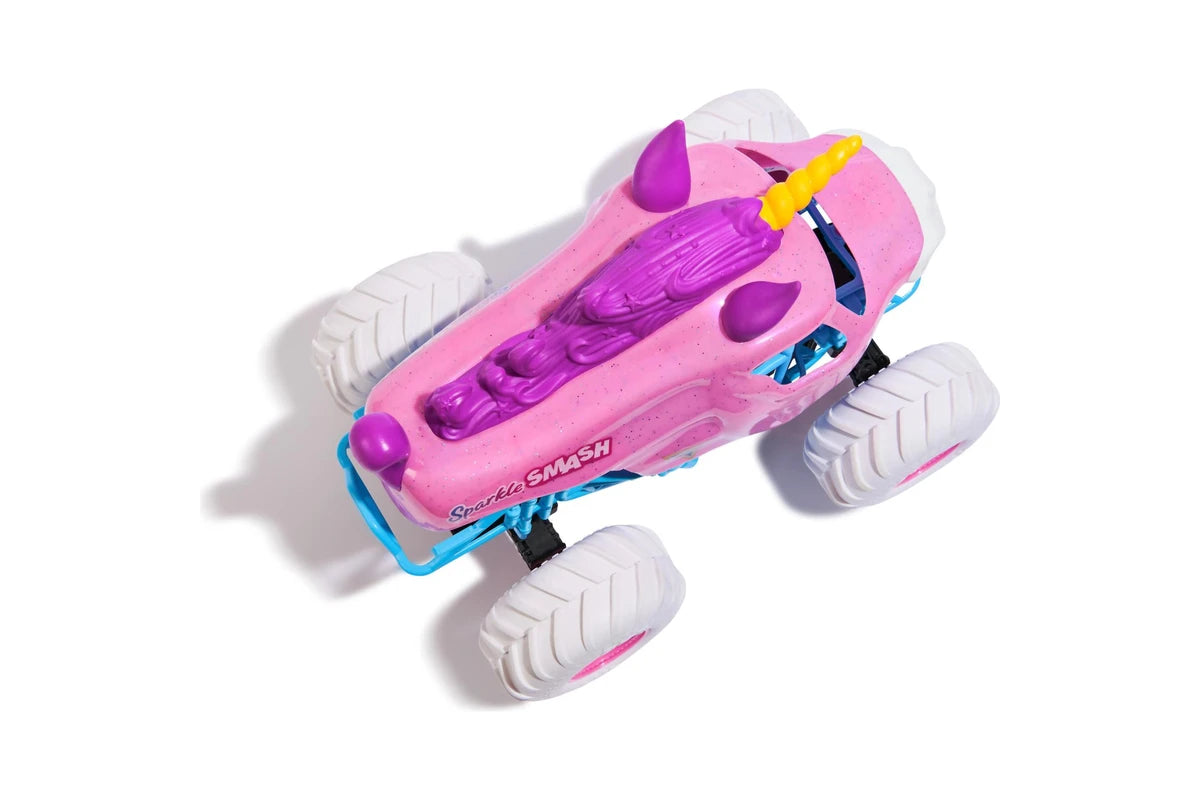Monster Jam 1/15 R/C Sparkle Smash - Batteries Included