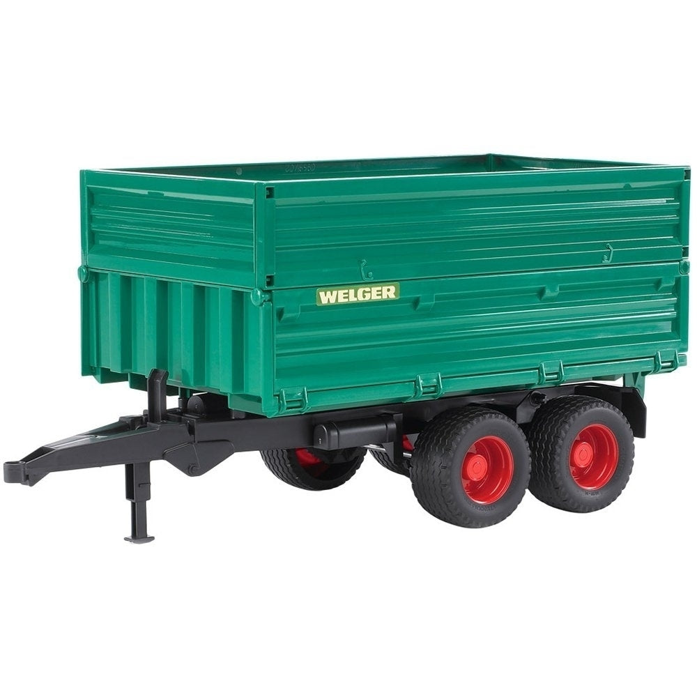 Bruder 02010 Tandem Axel Tipping Trailer With Removable Top