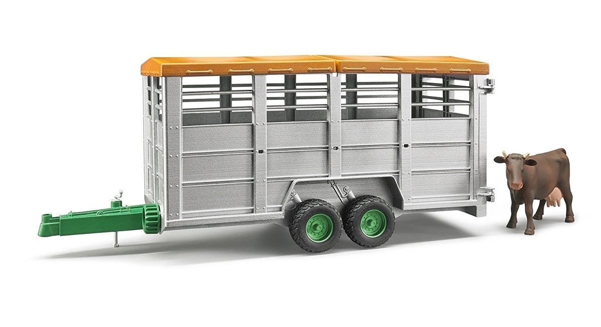 Bruder 02227 1/16 Livestock Trailer ( 1 Cow )