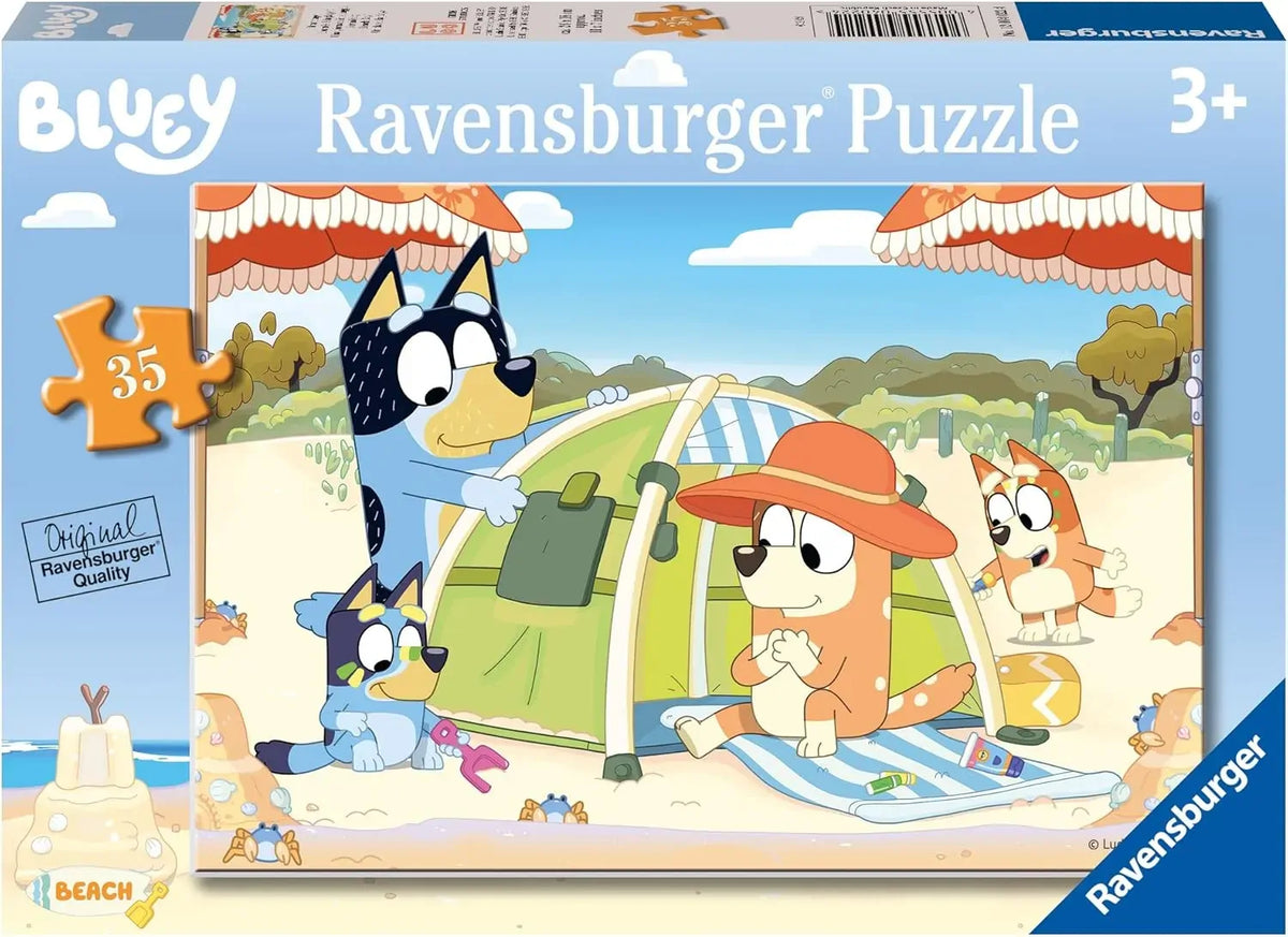 RB04022-4 Bluey Beach Day 35pc Puzzle