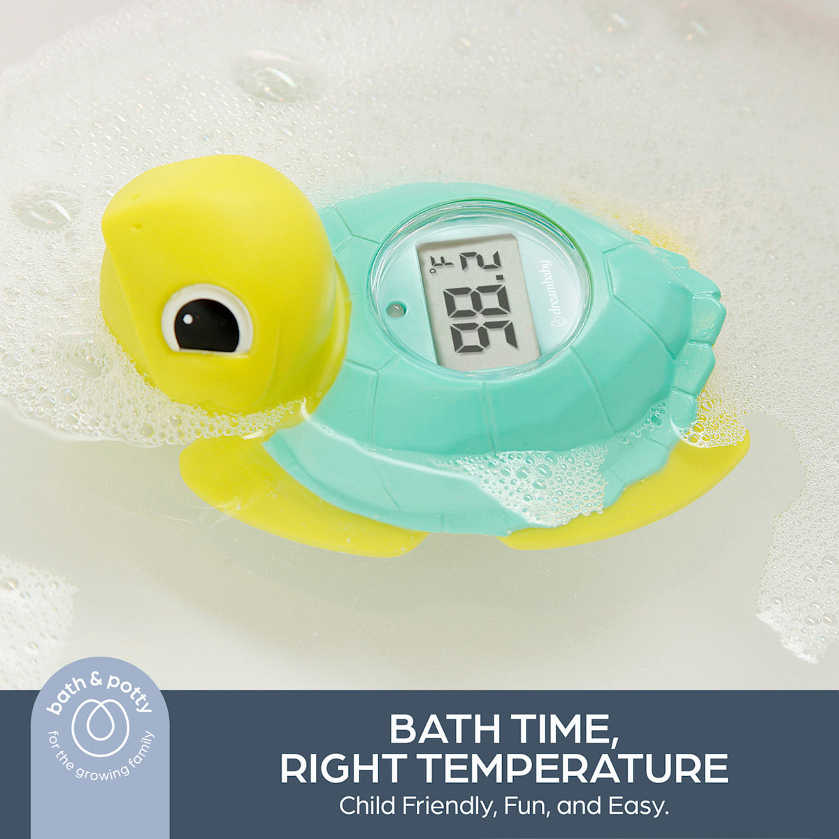 Dream Baby Room &amp; Bath Thermometer Turtle