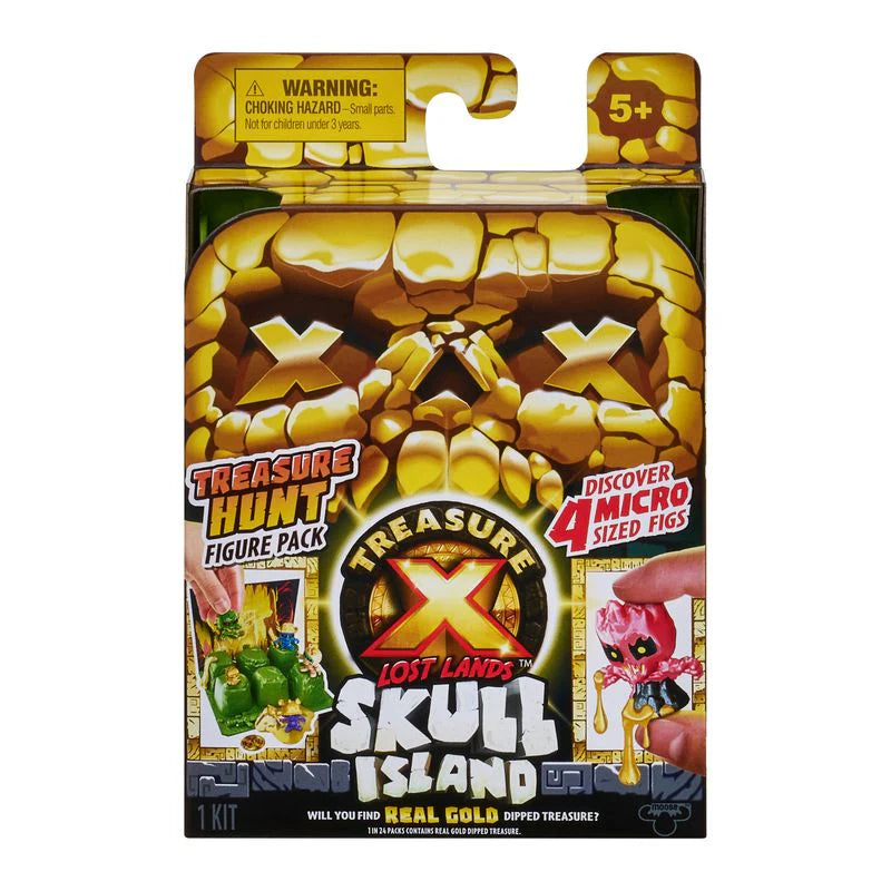 Treasure X Lost Land Skull Island S1 Treasure Hunt Figure Pack