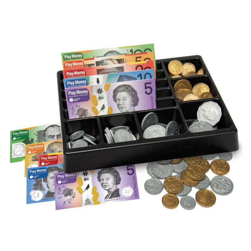 Cash Drawer and Play Money (australian)