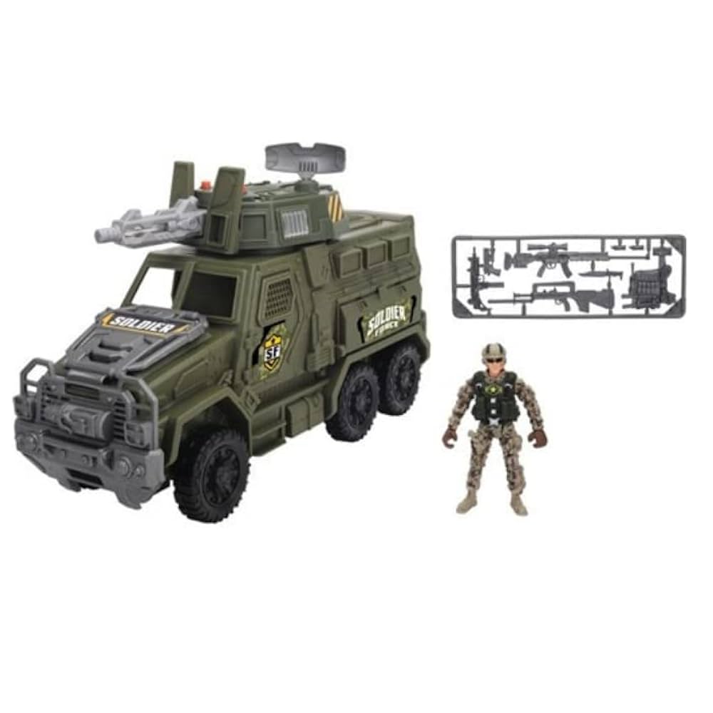 Soldier Force Tactical Command Truck Playset