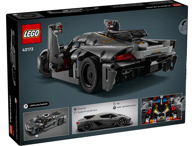 Lego 42173 Technic Koenigsegg Jesko Absolut Hypercar
