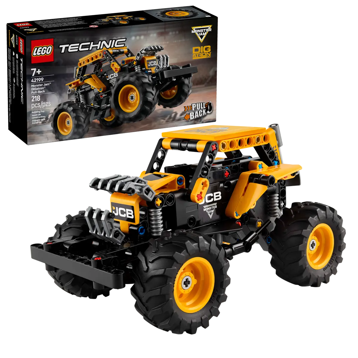 Lego 42199 Monster Jam DIGatron Pullback