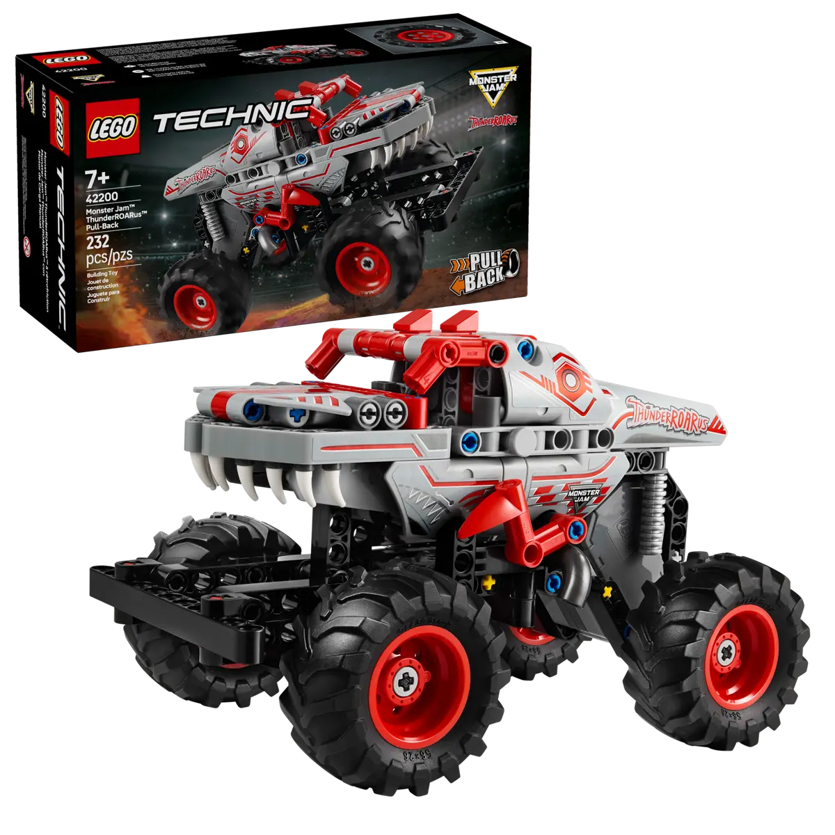 Lego 42200 Monster Jam ThunderROARus Pull Back