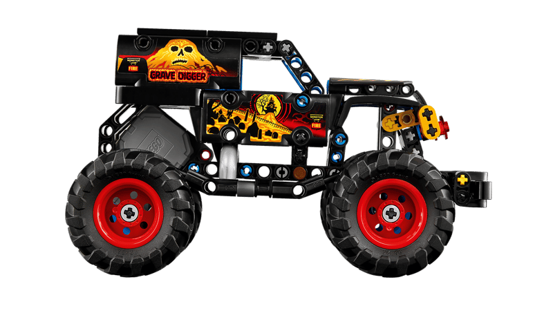 Lego 42219 Technic Monster Jam Grave Digger Fire and Ice
