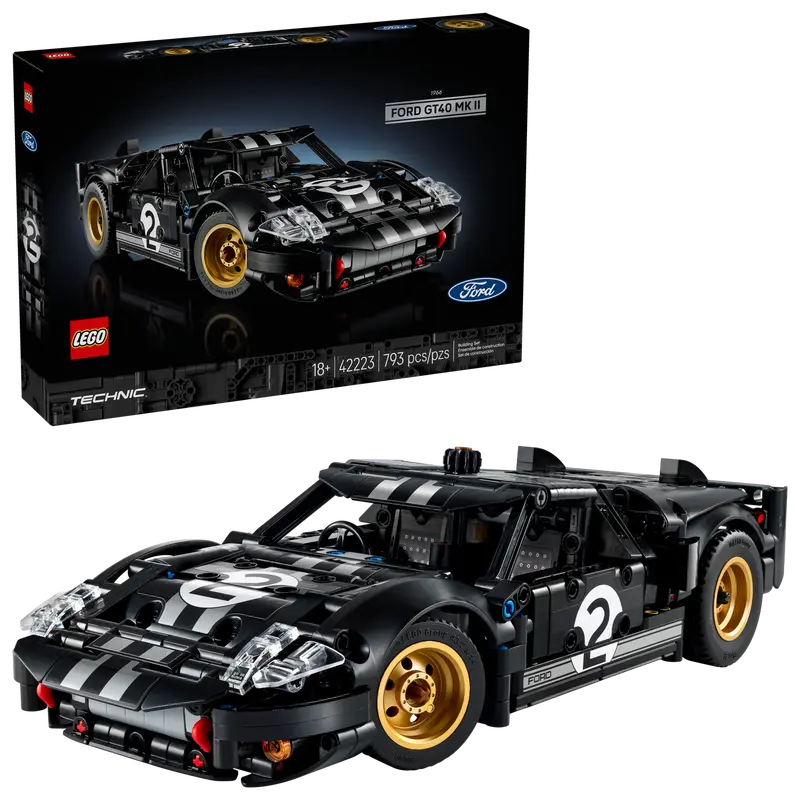 Lego 42223 Technic 1966 Ford GT40 MKII Race Car