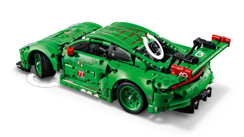 Lego 42224 Technic Porsche 911 GT3 R REXY AO Racing Car