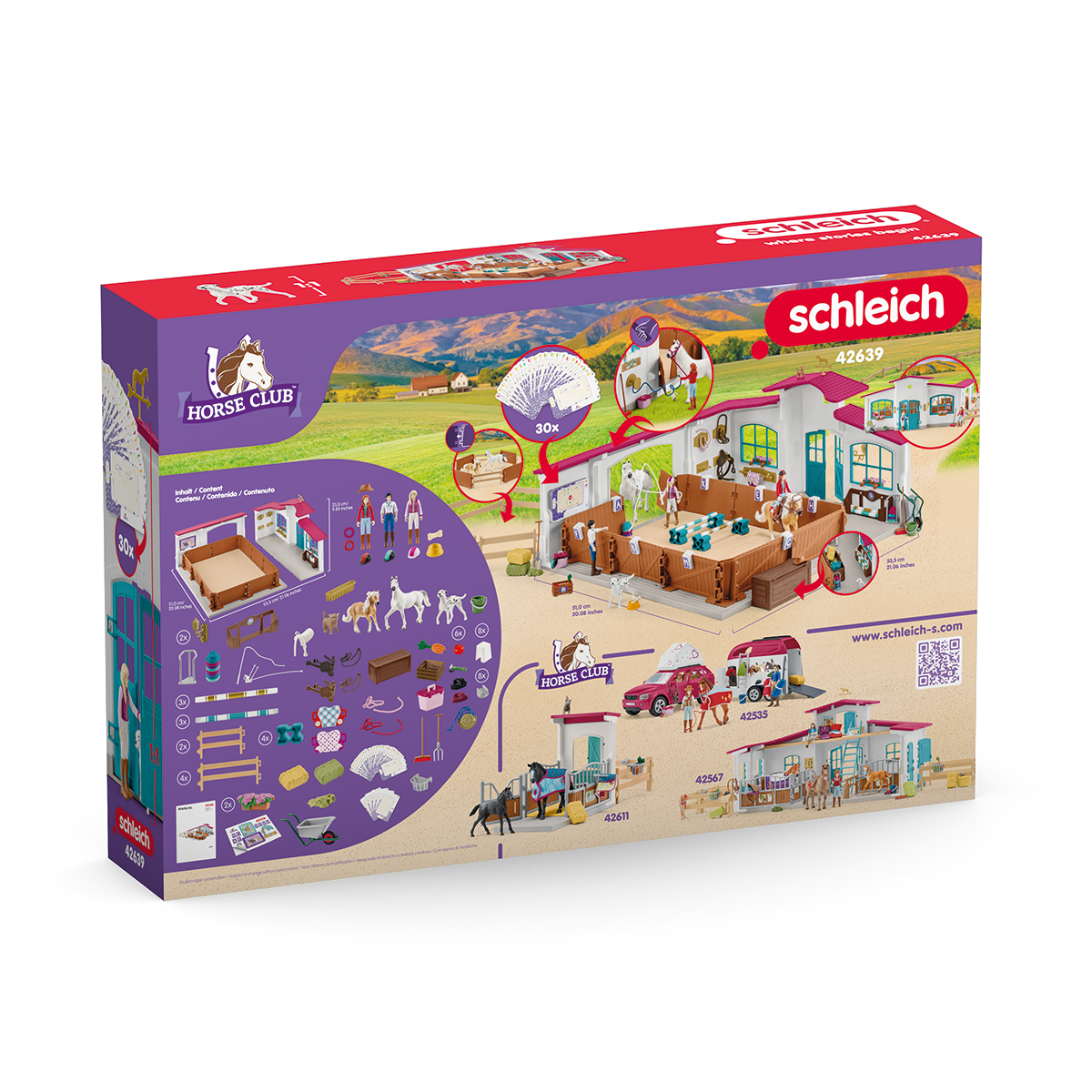 SC42639 Schleich Riding Arena Peppertree