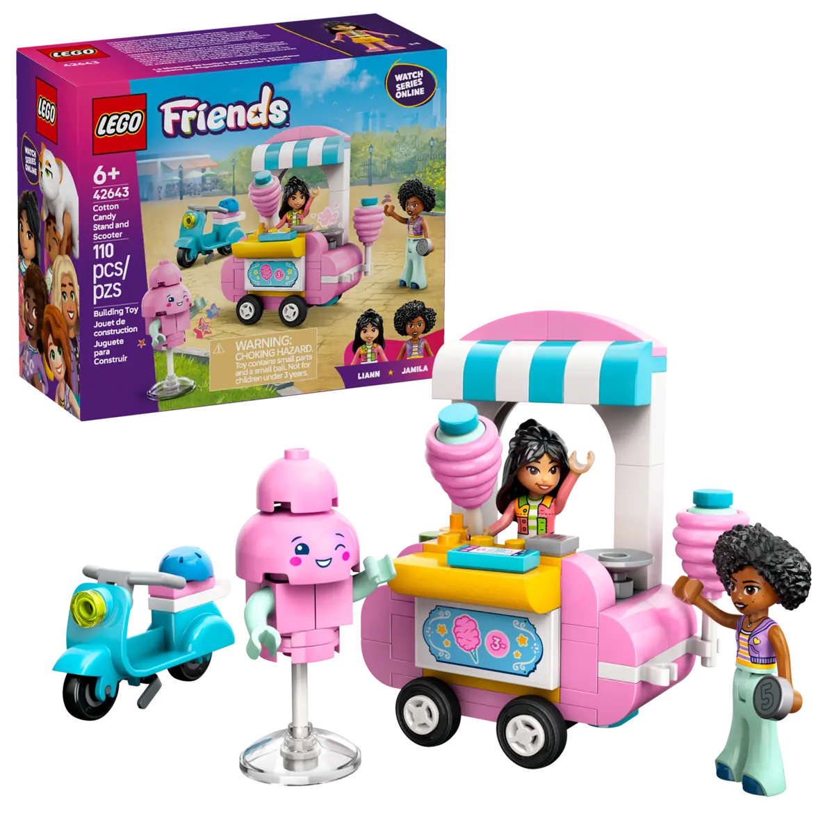 Lego 42643 Cotton Candy Stand and Scooter