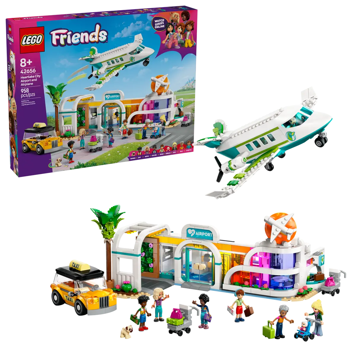 Lego 42656 Heartlake City and Airplane