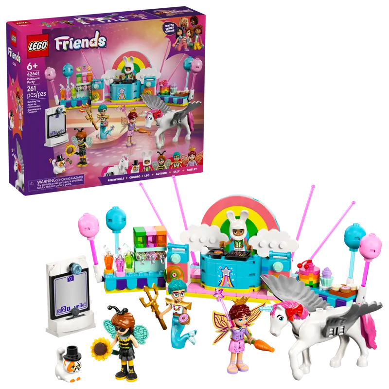 Lego 42661 Friends Costume Party with Unicorn &amp; Fairy