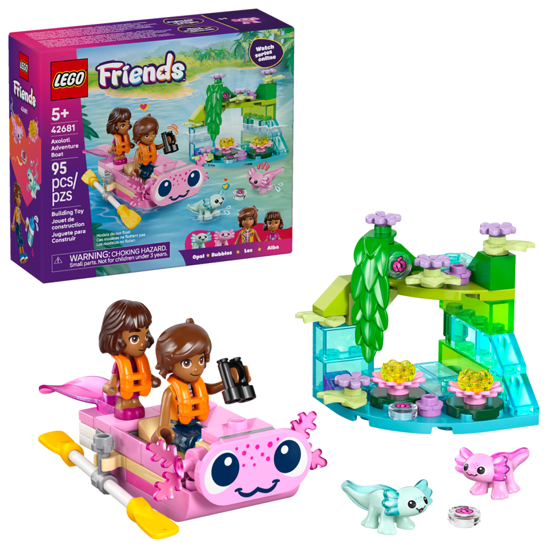 Lego 42681 Friends Axolotl Adventure Boat