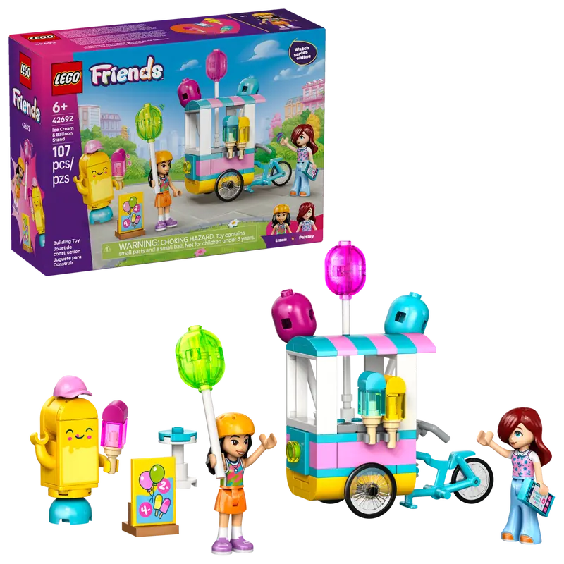 Lego 42692 Friends Icecream &amp; Balloon Stand