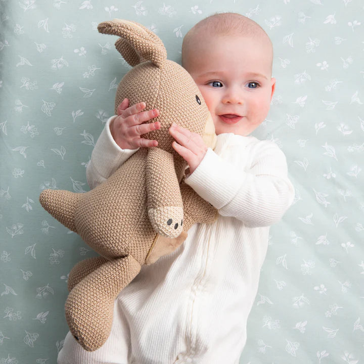 Living Textiles Australian Knitted Kylie the Kangaroo