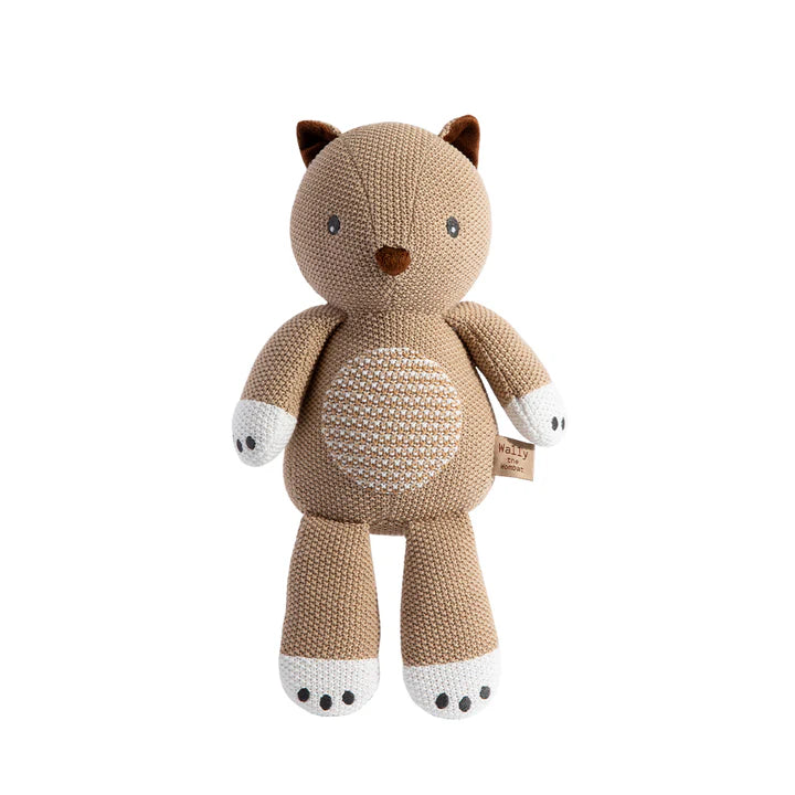 Living Textiles Australian Knitted Wally the Wombat