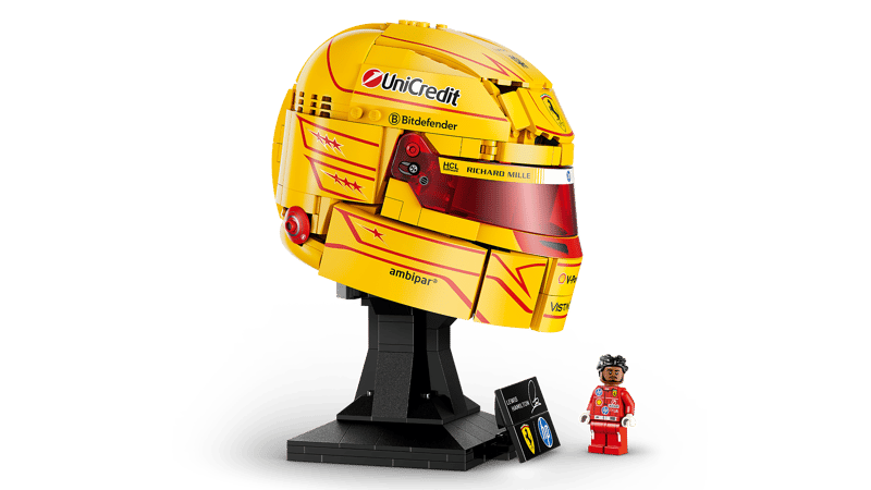Lego 43022 Editions Scuderia Ferrari F1 LEWIS HAMILTON Helmet