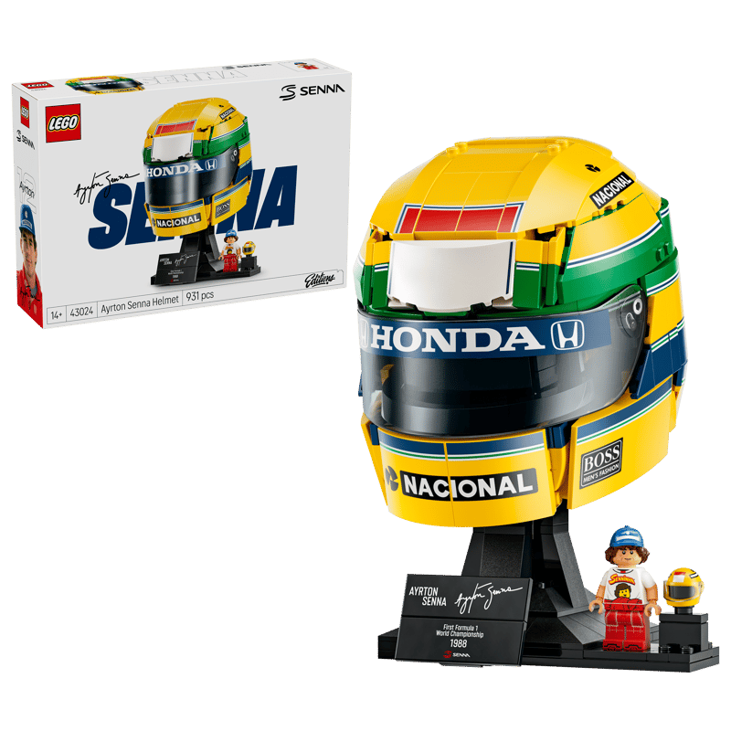 Lego 43024 Formula 1 Editions Ayrton Senna Helmet