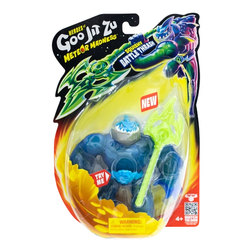 Goo Jit Zu Meteor Madness Hero Pack - Squishy Battle Thrash