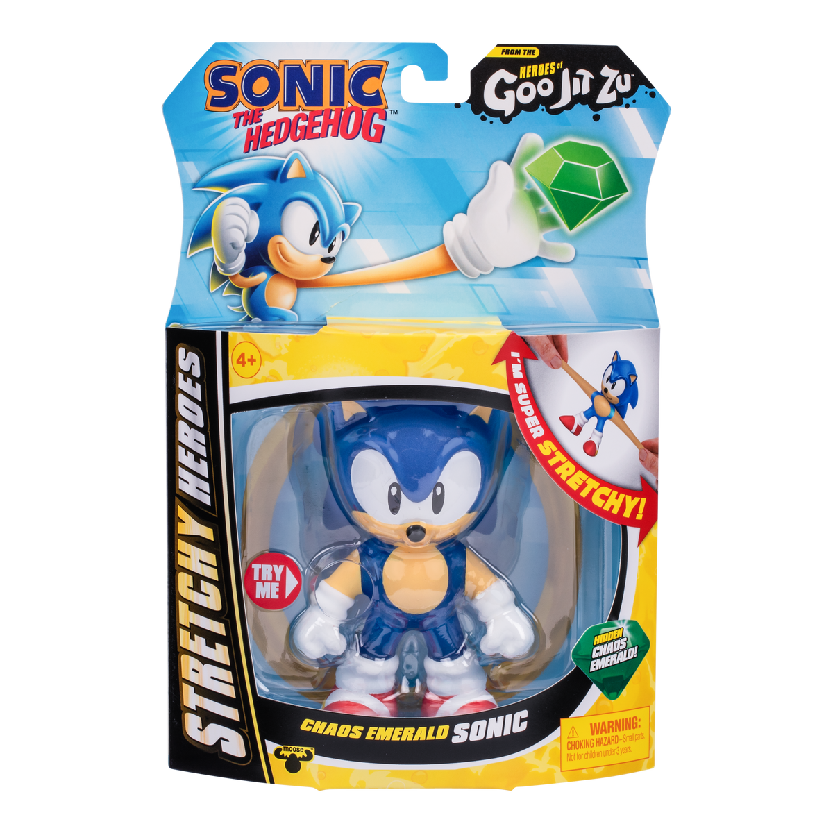 Goo Jit Zu Sonic S5 Chaos Emerald Sonic