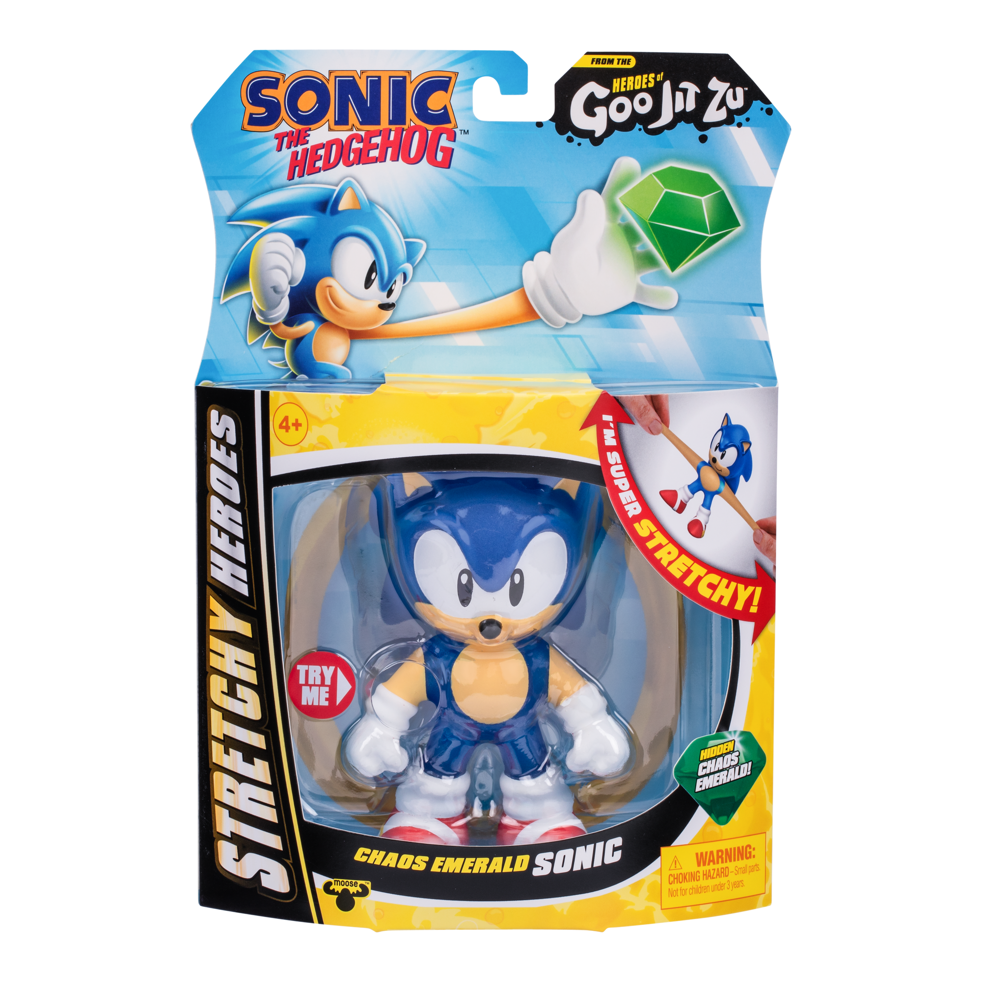 Goo Jit Zu Sonic S5 Chaos Emerald Sonic